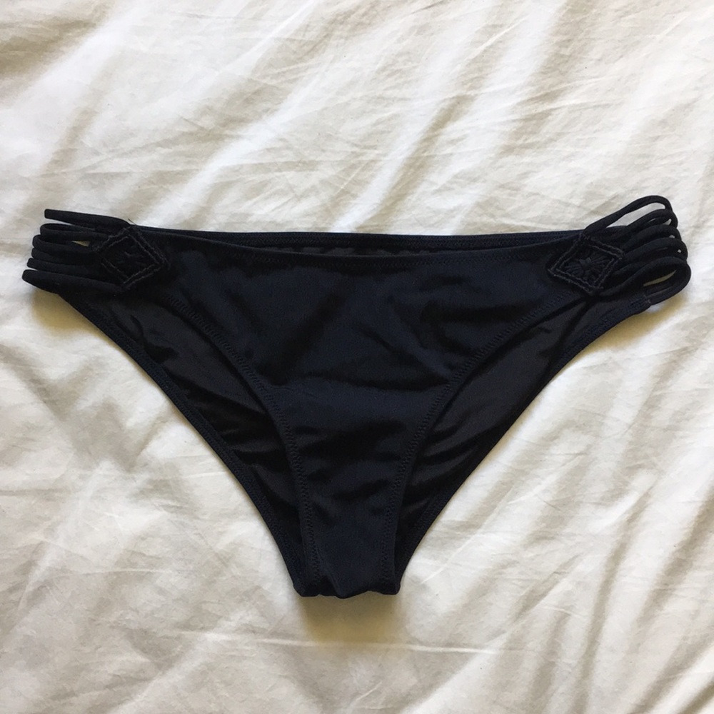 Victoria’s Secret Cheeky black bikini bottoms